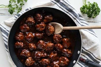 Bourbon Meatballs