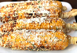 Grilled Mexican Corn